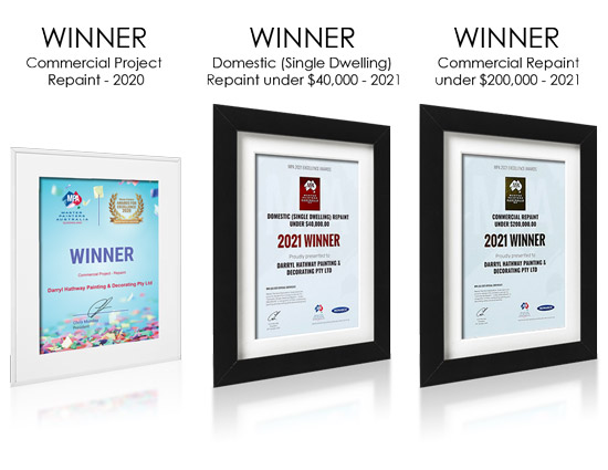 DHPainting Master Painters Australia Awards